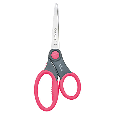 Westcott Student Scissors with Anti Microbial Protection 7 Pointed Assorted  Colors - Office Depot