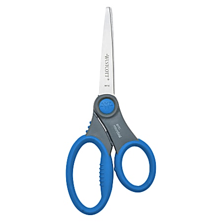 Westcott Kids Scissors with Antimicrobial Protection, 5 Pointed, 12-Pack