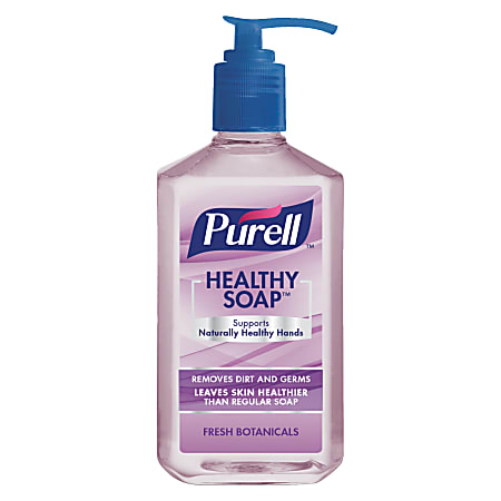 Purell® Healthy Gel Hand Soap, Fresh Botanicals Scent, 12 Oz Pump Bottle