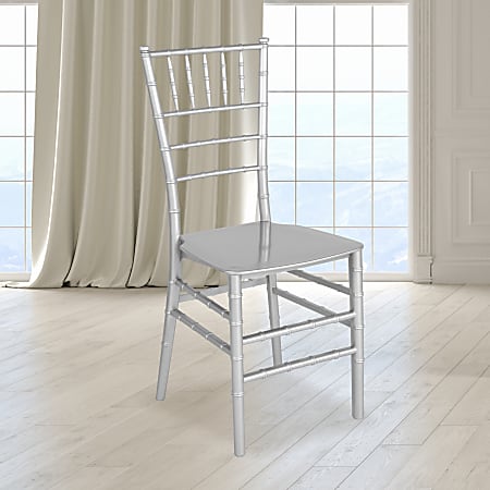Flash Furniture HERCULES Series Resin Stackable Chiavari Chair,