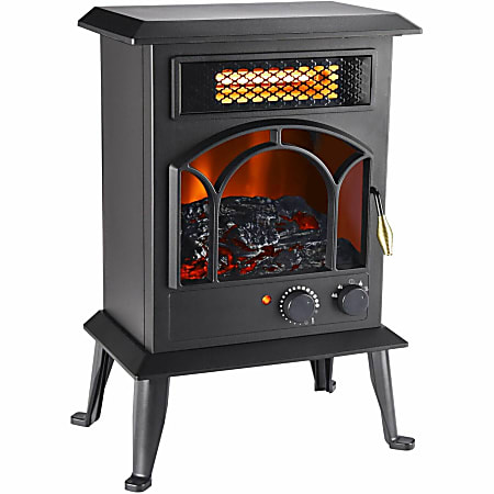 Lifesmart Top Vent Manual Stove Heater - Infrared/Quartz - Electric - 1000 W to 1500 W - 2x Heat Settings - HT1288