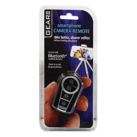 Gear Up Smartphone Camera Remote, Black, BX840