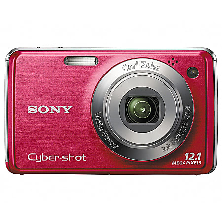 Sony Cyber shot DSC W230R 12.1 Megapixel Digital Camera Red