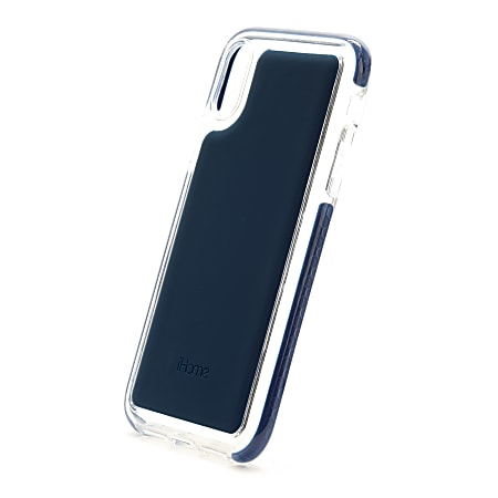 iHome Velo Impact Silicone Phone Case For iPhone XR Navy IHXPR156N