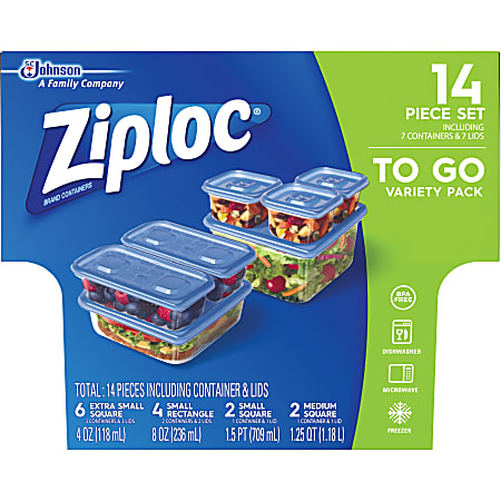 Ziploc medium 2025 square