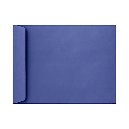 LUX Open-End 9" x 12" Envelopes, Peel & Press Closure, Boardwalk Blue, Pack Of 50