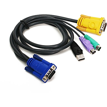 IOGEAR PS/2-USB KVM Cable - 10ft - 10