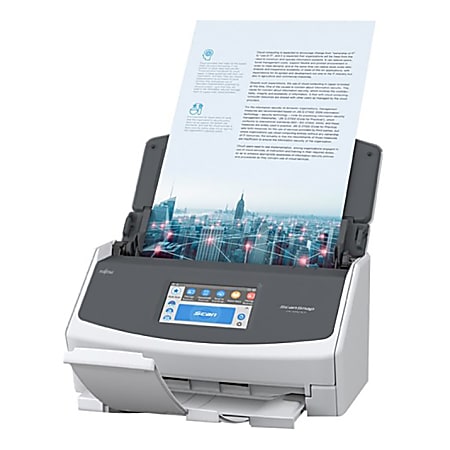 Fujitsu ScanSnap iX1500 Color Duplex Document Scanner with Touch Screen for  Mac and PC (Black Model) 