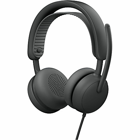 Logitech Zone Wired 2, Noise-Canceling Headset With Adaptive Hybrid ANC, Graphite