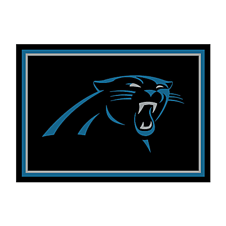 Imperial NFL Spirit Rug, 4' x 6', Carolina Panthers