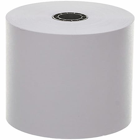 Business Source Single-ply 150' Machine Paper Rolls, 31820