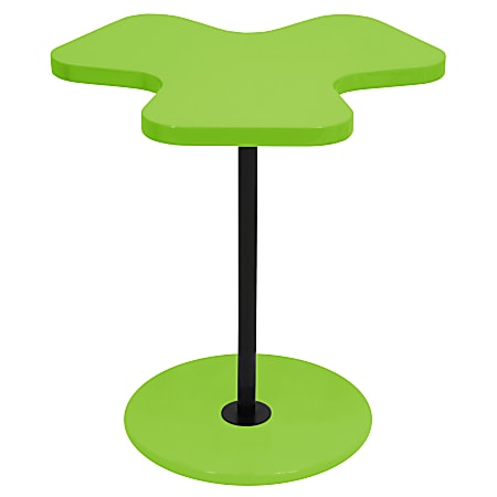 Lumisource Clover Side Table, Green/Black