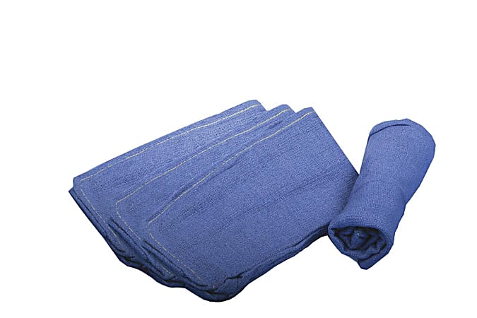 Medline Non-Sterile Disposable X-Ray Detectable O.R. Towels, 27" x 17", Blue, Pack Of 400