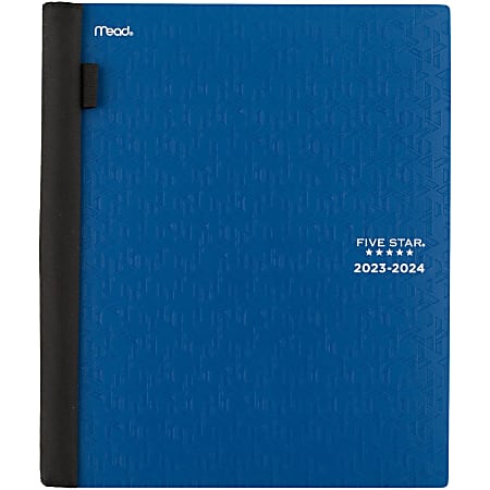 2023-2024 Five Star® Advance® Student Academic Weekly/Monthly Planner, 8-1/2" x 11", Blue, August 2023 to July 2024, TAW65920