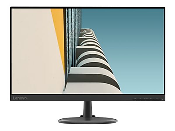 Lenovo D24-20 - LED monitor - 23.8" - 1920 x 1080 Full HD (1080p) @ 75 Hz - VA - 250 cd/m² - 1000:1 - 4 ms - HDMI, VGA - raven black