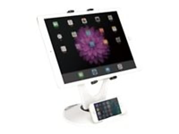 Ergoguys Deluxe Tablet Station - Desktop stand for tablet - white