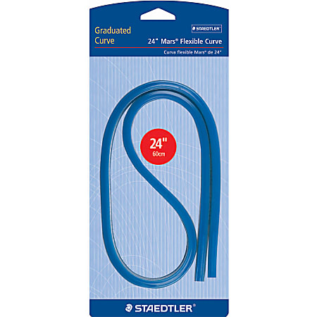 Staedtler® Mars® Flexible Curve, 24", Light Blue