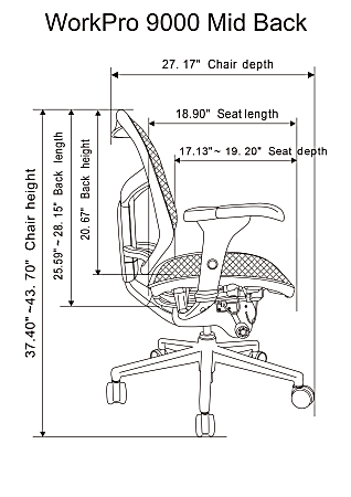 Quantum 9000 series chair best sale