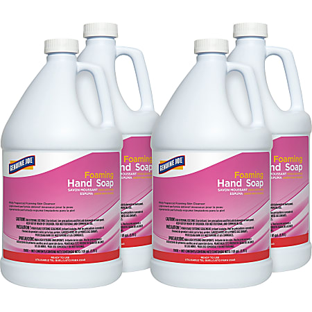 Genuine Joe Ultra Mild Foaming Skin Cleanser - Fresh ScentFor - 1 gal (3.8 L) - Hand, Skin - Moisturizing - Pink - Non-drying, Non-irritating - 1 Each