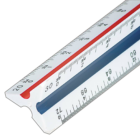 Staedtler Engineers Etched Scale - Office Depot