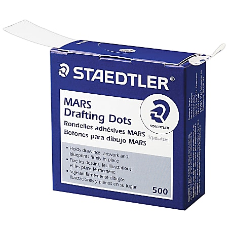 Staedtler® Drafting Dots, 7/8", White, Box Of 500