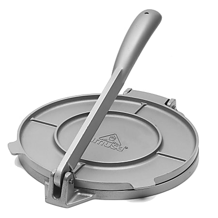 IMUSA Cast Aluminum Tortilla Press, 8”, Gray