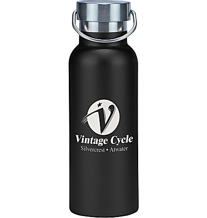 Custom Excusion Double-Wall Vacuum Bottle, 17 Oz, Assorted Colors