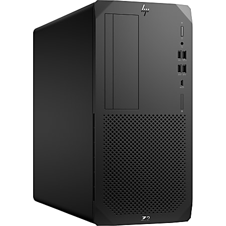 HP Z2 G8 Workstation - 1 x Intel Core i5 Hexa-core (6 Core) i5-11500 11th Gen 2.70 GHz - 8 GB DDR4 SDRAM RAM - 256 GB SSD - Tower - Black - Windows 10 Pro 64-bit - Intel UHD Graphics 750 Graphics