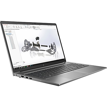HP ZBook Power G8 15.6" Rugged Mobile Workstation - Full HD - 1920 x 1080 - Intel Core i5 11th Gen i5-11400H Hexa-core (6 Core) 2.70 GHz - 16 GB RAM - 512 GB SSD - Intel WM590 Chip - Windows 10 Pro - NVIDIA T600 with 4 GB  - 12 Hour Battery