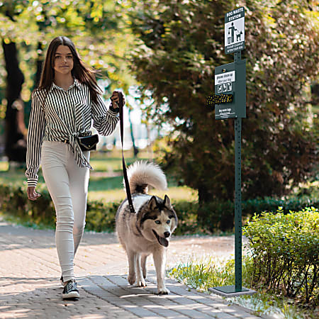 Pet waste deals station bags