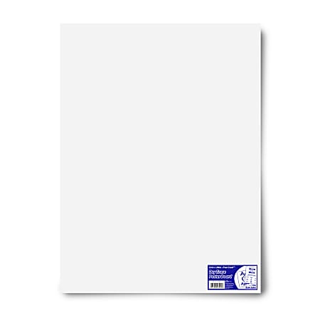 Royal Brites Dual-Sided Dry-Erase Poster Board, 22" x 28", White