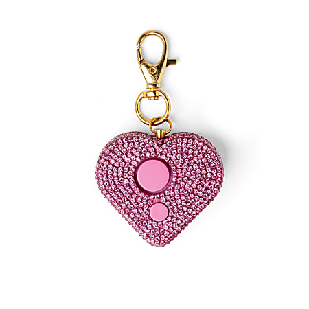 Charm Alarm™ 2-In-1 Emergency Alarm And Flashlight, 5-5/8”H x 3-7/8”W x 7/8”D, Assorted Colors, Total Quantity 1