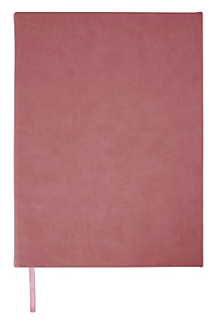 Office Depot® Jumbo Journal, 8" x 10-1/2", College Ruled, 336 Pages (168 Sheets), Pink