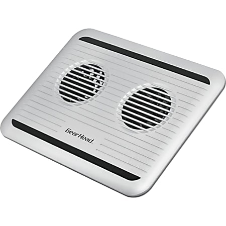Gear Head CF3100SLV Dual-Cool II Notebook Cooling Stand