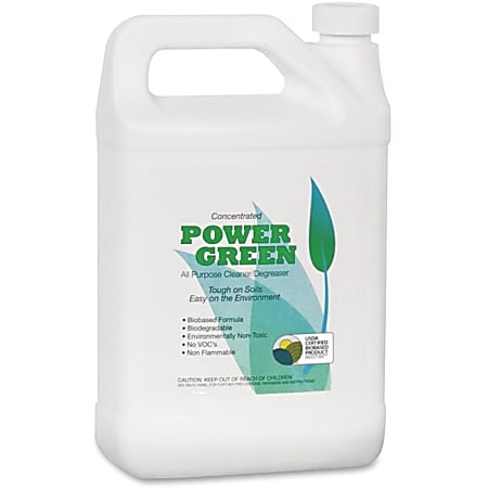 SKILCRAFT Power Green Cleaner/Degreaser Gallon - Liquid - 1 Each - Green