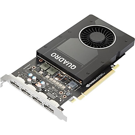 NVIDIA Quadro P2200 - Graphics card - Quadro P2200 - 5 GB GDDR5X - PCIe 3.0 x16 - 4 x DisplayPort - OEM - for ThinkStation P330 (2nd Gen) 30CY (400 Watt)