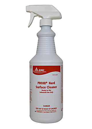 Rochester Midland Proxi Hard Surface Cleaner, 32 Oz Bottle, Case Of 12
