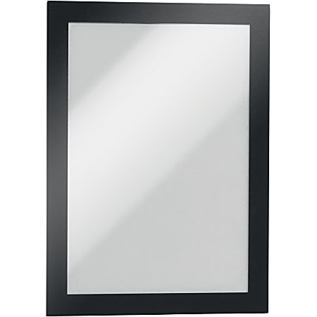 DURABLE® DURAFRAME® Self-Adhesive Magnetic Half-Letter Sign Holder - 6.5"x9.5" Frame Size - Rectangle - 491301