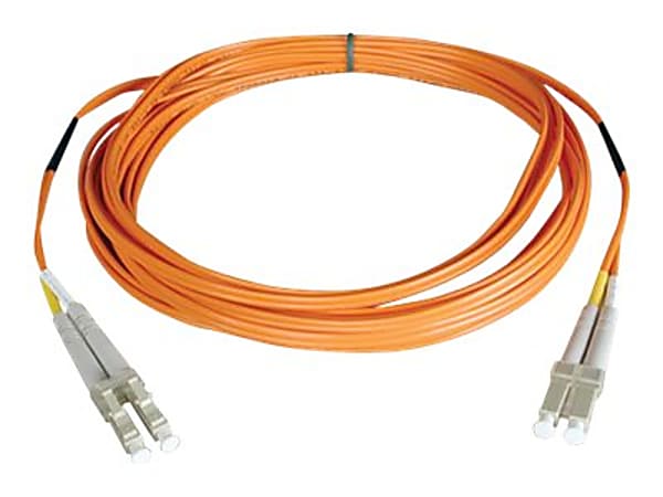 Tripp Lite 8M Duplex Multimode 50/125 Fiber Optic Patch Cable LC/LC 26' 26ft 8 Meter - Patch cable - LC multi-mode (M) to LC multi-mode (M) - 8 m - fiber optic - duplex - 50 / 125 micron - orange