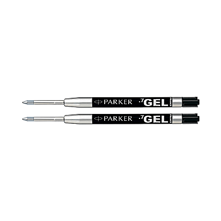 30525 Parker Refills Black Medium Point Gel Pen 