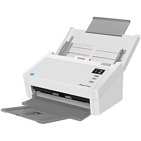 Ambir nScan 940gt Sheetfed Scanner - 600 dpi Optical - 48-bit Color - 16-bit Grayscale - 40 ppm (Mono) - 40 ppm (Color) - Duplex Scanning - USB