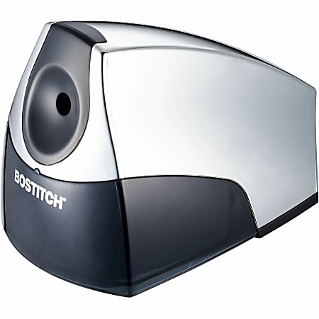 Bostitch Electric Pencil Sharpener - 4" Width x 8.3" Depth - Gray - 1 Each