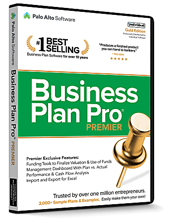 Business Plan Pro Premier, Gold Edition
