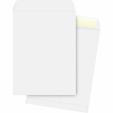 Business Source 28 lb. White Catalog Envelopes -