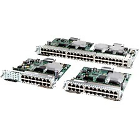 Cisco SM-X EtherSwitch SM, Layer 2/3 Switching, 24 ports Gigabit GE, POE+ Capable - For Data Networking, Switching Network - 24 x RJ-45 10/100/1000Base-T PoE+ LAN