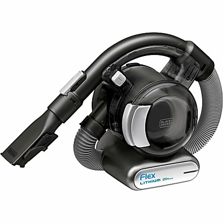 Black & Decker BDH2020FLFH 20V MAX Cordless Lithium-Ion Flex Vac with Stick  Floor Head and Pet Hair Brush