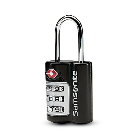 Samsonite® 3-Dial Lock, Black