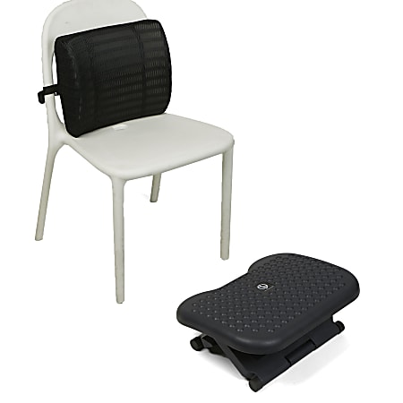 https://media.officedepot.com/images/f_auto,q_auto,e_sharpen,h_450/products/4502893/4502893_p_mind_reader_memory_foam_lumbar_support_back_cushion_with_ergonomic_footrest/4502893