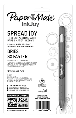 City Market - Paper Mate® InkJoy® Medium Point Gel Pens, 6 pk