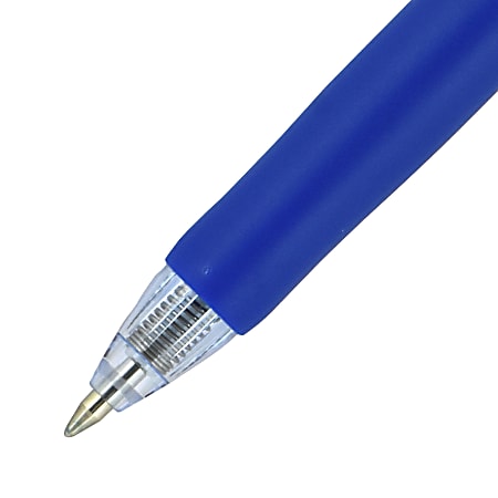 Gourmet Pens: Review: Uni-ball Power Tank Ballpoint Pen 0.7 mm Blue Body -  Blue Ink